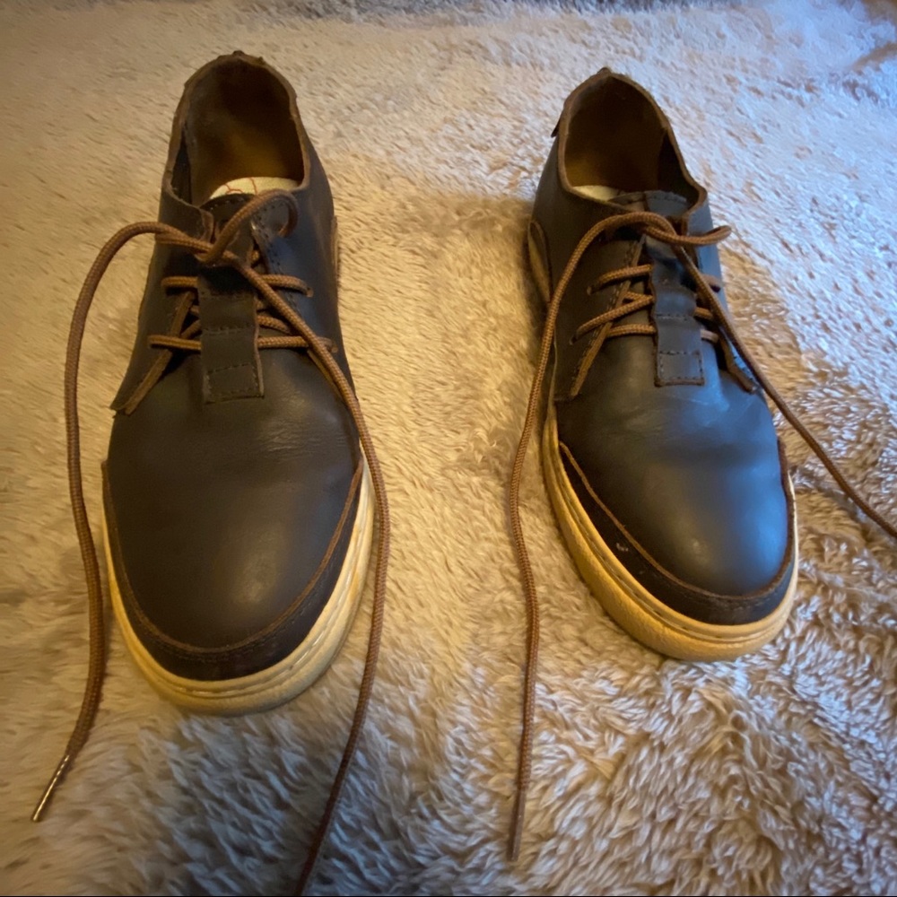Oliberte brown leather sneakers